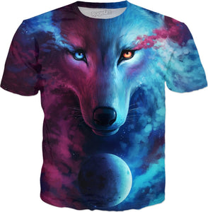 Galaxy Wolf Shirt