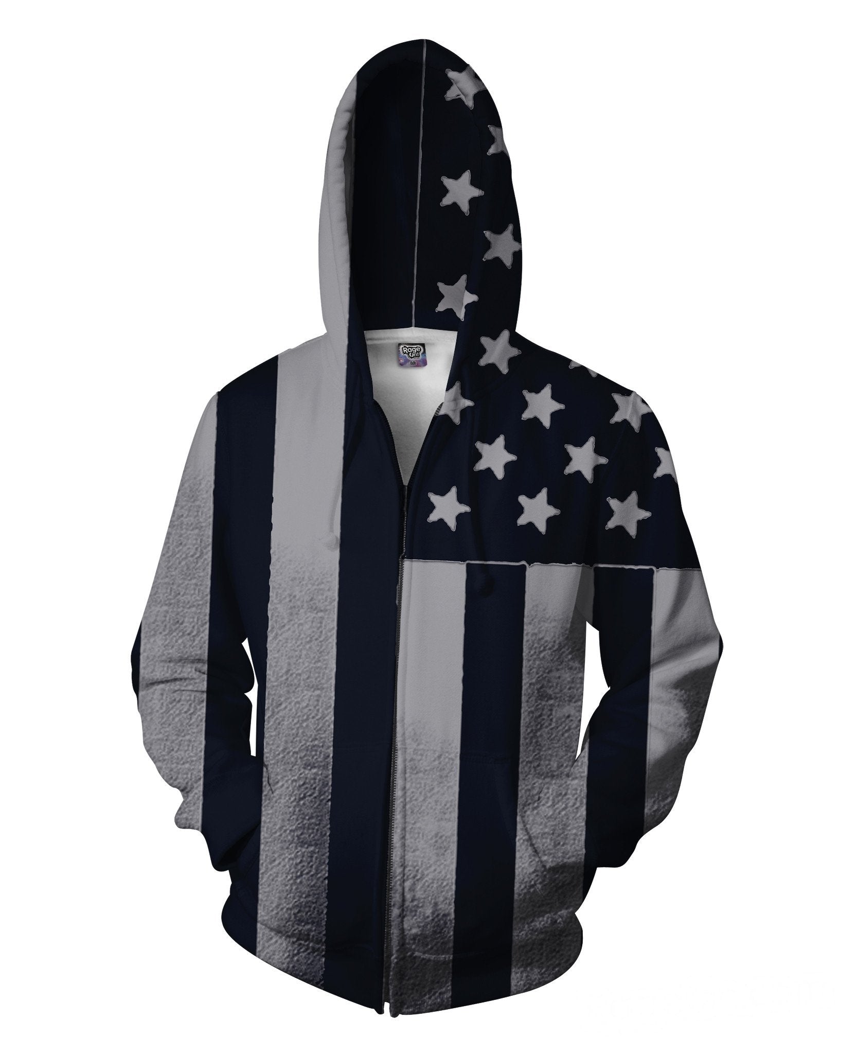 Americana Zip-Up Hoodie