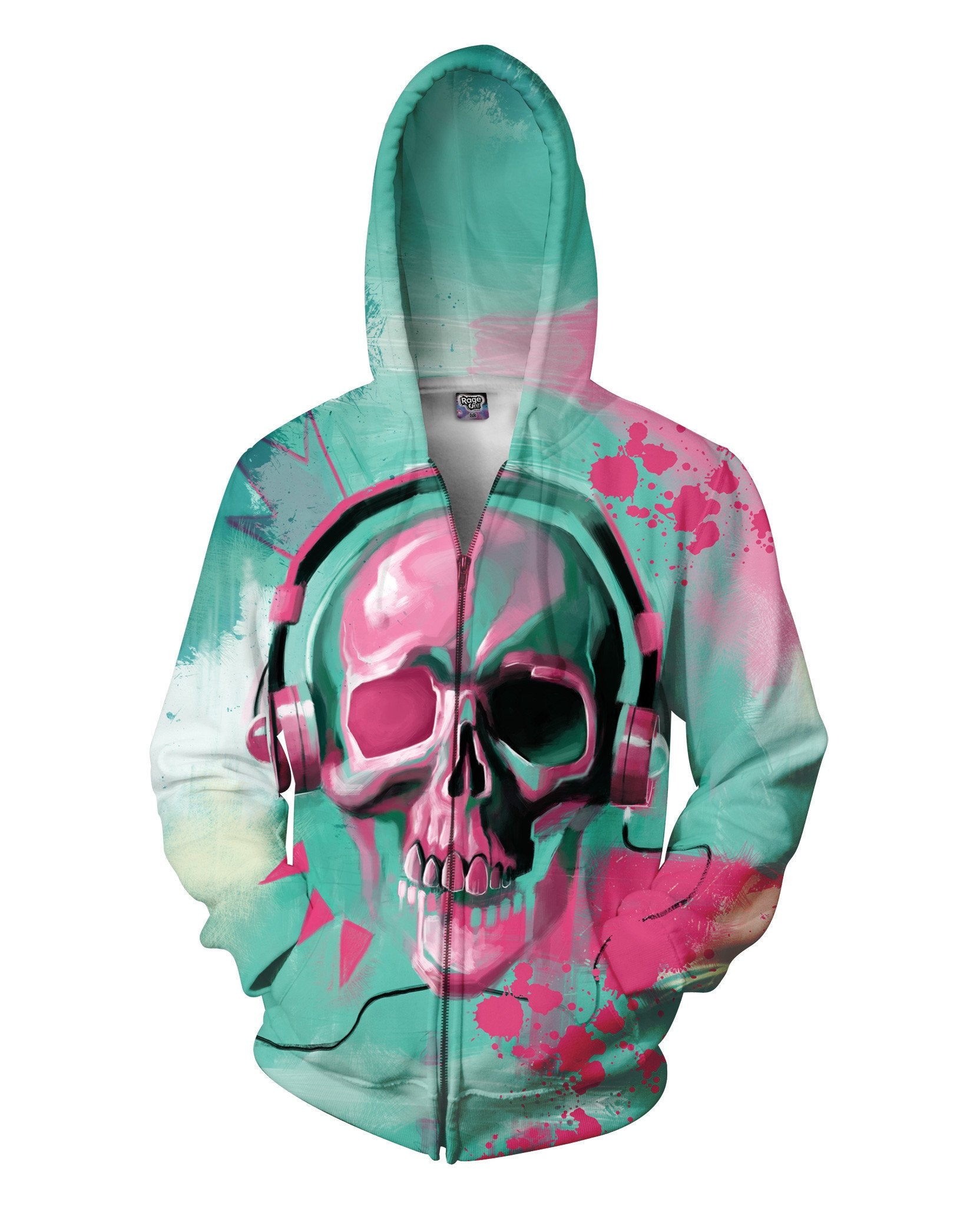 Skull Candy Zip-Up Hoodie