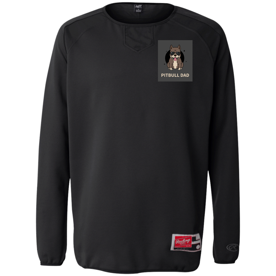 9705 Rawlings® Flatback Mesh Fleece Pullover