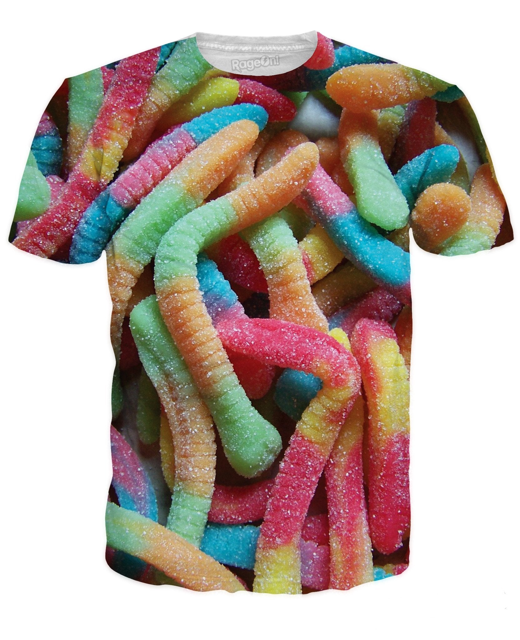 Sour Gummy Worms T-Shirt