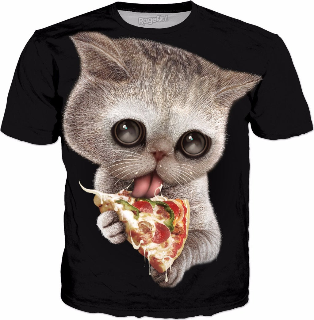 CAT LOVES PIZZA