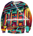 Glowing City Sweat shirts