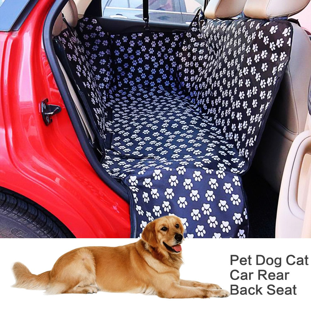 Oxford Fabric Car Pet Seat Cover Dog Car Back Seat Carrier Waterproof Pet Hammock Cushion Protector