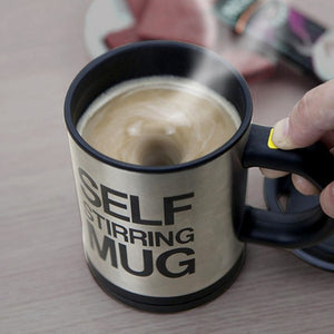 Self-Stirring Double Insulated 400 ML Electric Coffee Mug