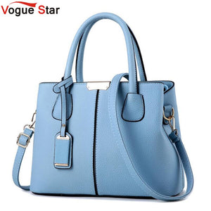 Women's Leather Top-Handle Large Capacity Tote Crossbody Bag