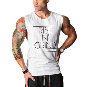 Men's Vest Tank Tops Bodybuilding Fitness