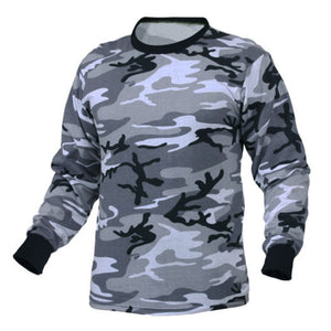 Men's Long Sleeve Camouflage T-Shirt