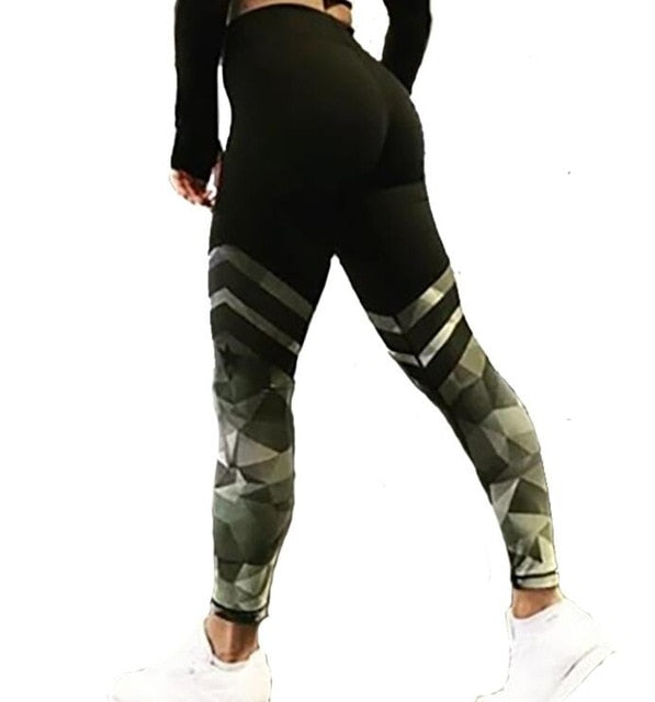 Fashion Push Up Women Workout Leggings