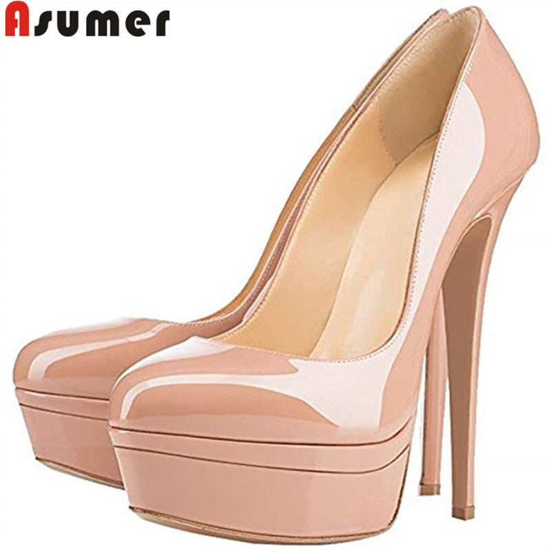 Women's Round Toe High Heels