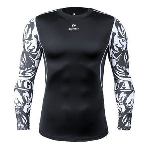 Men's Gym Running Compression Suit