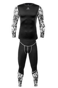 Men's Gym Running Compression Suit