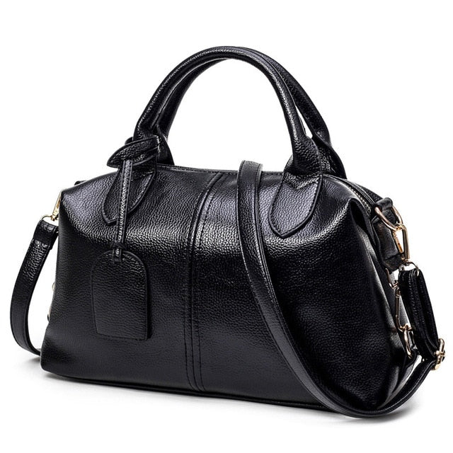 Women's Soft Leather Pillow Handbag (4 colors)