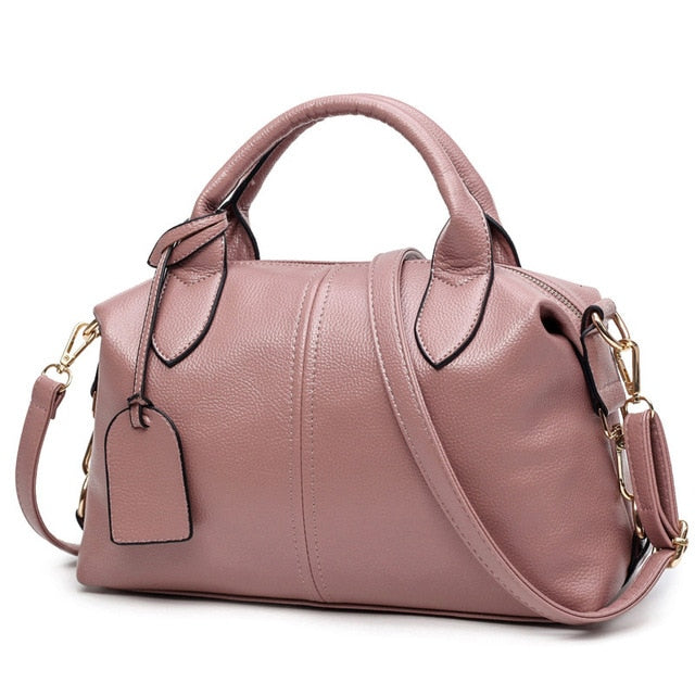 Women's Soft Leather Pillow Handbag (4 colors)