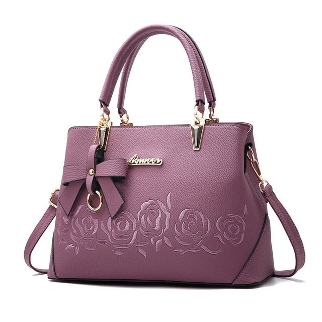 Women's Leather Tote Bag (in 5 colors)