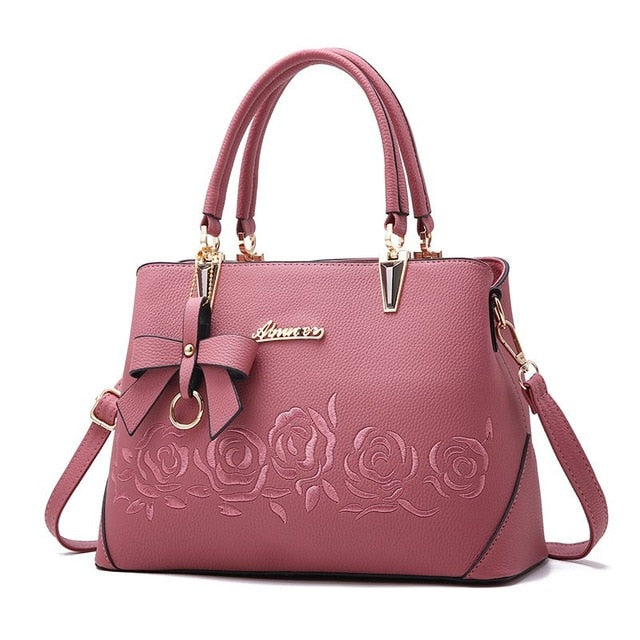 Women's Leather Tote Bag (in 5 colors)