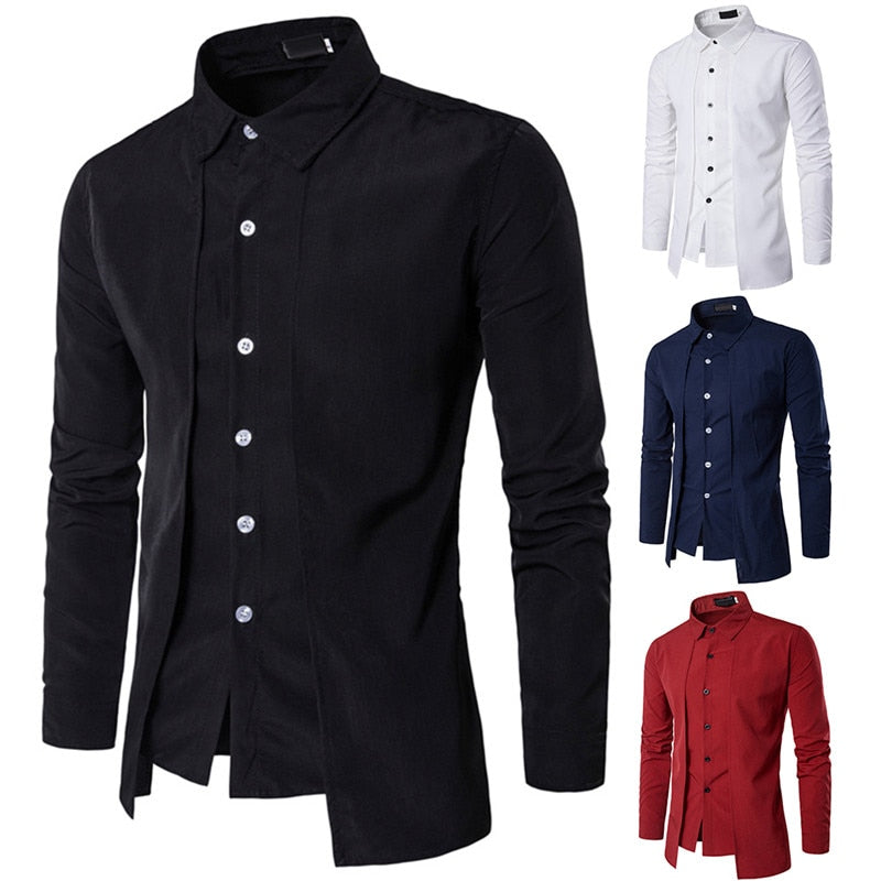 Men's Luxury Classic Long Sleeve Shirt